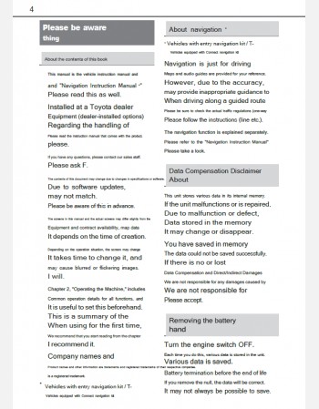 toyota land cruiser 2021-2022 navigation & multimedia system manual